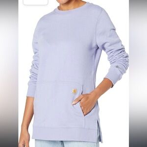 Carhartt Relaxed Fit Sweatshirt - Soft Lavender Heather